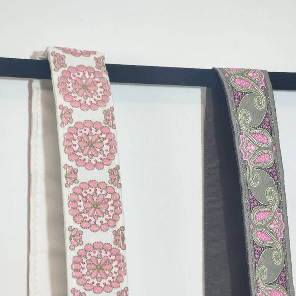 Belt Bundle Set of 2 Pink Boho Belts - Picture 4 of 5